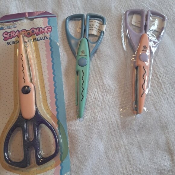 Paper crafting scissor bundle new and preowned - Picture 3 of 4